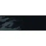 Obklad Ragno Brick glossy black 10x30 cm lesk BGR4GN