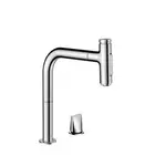 Hansgrohe Metris Select M71 drezová batéria s vyťahovacou sprškou chróm 73818000
