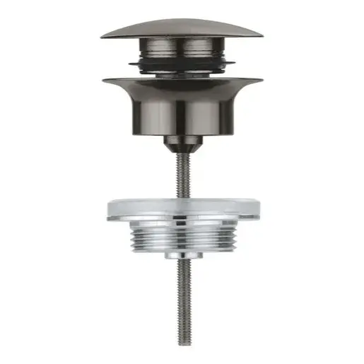 Výpusť k umývadlu 5/4 GROHE Brushed Hard Graphite 65807AL0