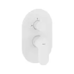 Ravak Eleganta sprchová a vaňová batéria bez podomietkového telesa biela matná X070264