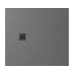 Polysan Treneca sprchová vanička obdĺžniková 110x100 cm liaty mramor šedá 84312.31