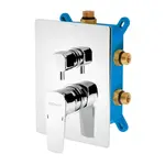 Novaservis Metalia 58 sprchová a vaňová batéria vrátane podomietkového telesa chróm box58051rx,0 BOX58051RX.0