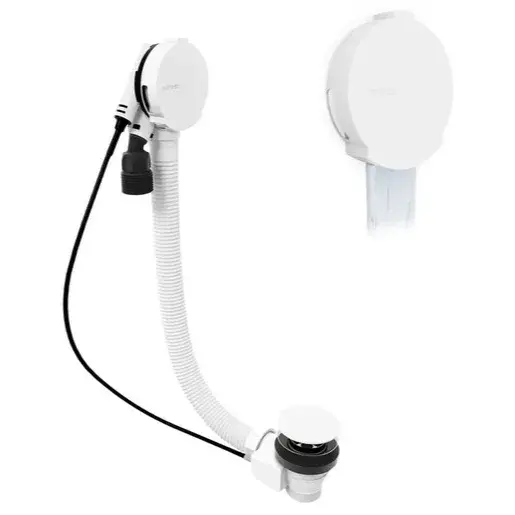 Vaňový automat Polysan Marble biela ABS/mosadz 11052.10