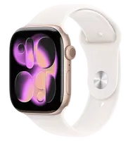APPLE Watch 11 GPS 46mm Rose Gold Aluminium Case with Light Blush Sport Band - M/L