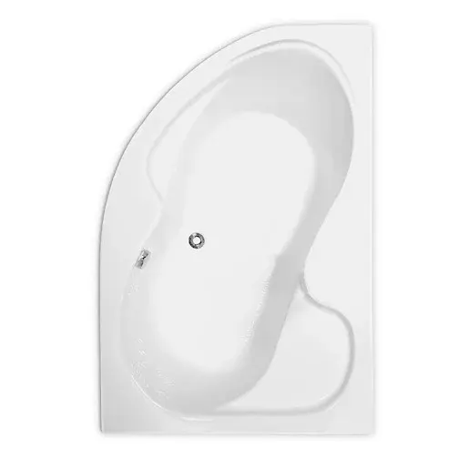 Roth Tullip asymetrická vaňa 160x100 cm akrylát pravá 5161000