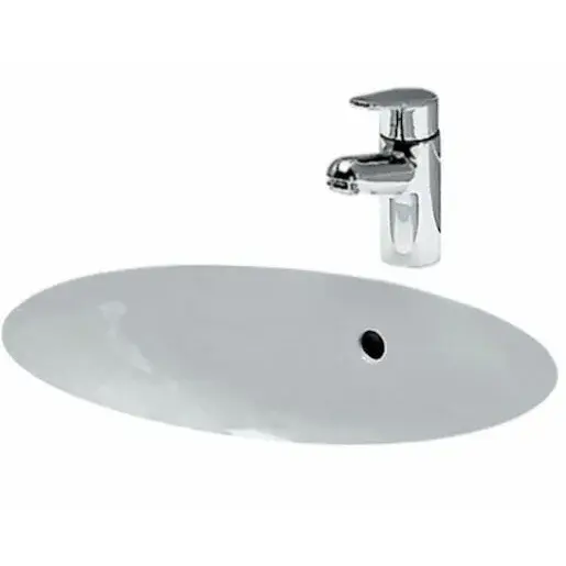 Laufen Birova umývadlo 49x35,5 cm bez otvoru pre batériu h8111910000001 1119.1.000.000.1
