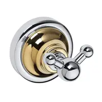 Bemeta Retro - gold a chrom dvojháčik chróm/ostatné 144206038