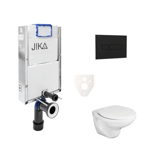 Cenovo zvýhodnený závesný WC set Jika na zamurovanie + WC Fayans Neo SIKOJJ3