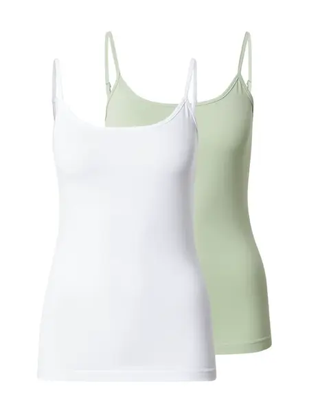 JDY Top 'JDYAVA'  pastelovo zelená / biela