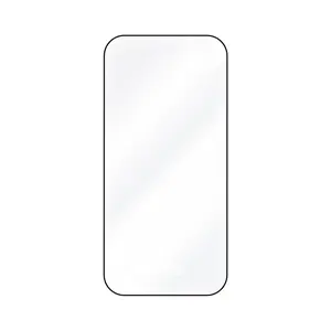 Ultra odolné tvrzené sklo FIXED Armor s Anti-dust aplikátorem a AR vrstvou pro Apple iPhone 17, černá