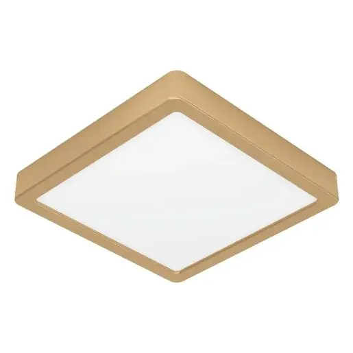 Eglo Fueva stropné svetlo do kúpeľne oceľ brúsená mosadz 900183