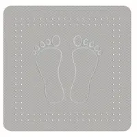 Kleine Wolke Foot protiskluzová podložka do vany šedá 55x55 cm 4388189002