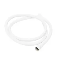 Sprchová hadica SAT B-Way so zámkom proti pretočeniu biela matná SATBSHPBWB