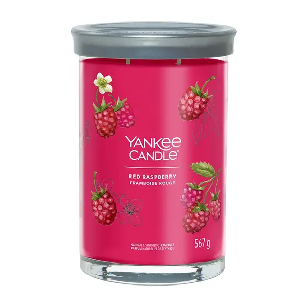 Yankee Candle Vonná svíčka Red Raspberry tumbler 2 knoty 567 g
