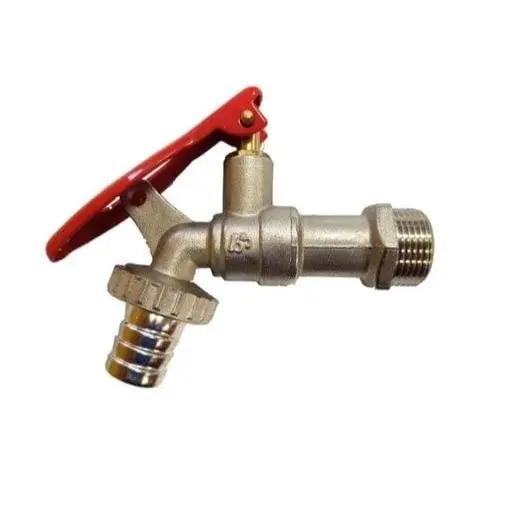 Rohový ventil uzamykateľný s prípojkou na hadicu 1/2" 76ZDN15