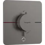 Hansgrohe ShowerSelect Comfort Q sprchová batéria bez podomietkového telesa kartáčovaný čierny chróm 15589340