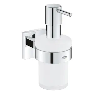 Grohe Start Cube Accessories dávkovač mydla s držiakom chróm 41098000 G41098000