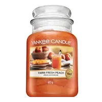 Yankee Candle Farm Fresh Peach vonná svíčka 623 g