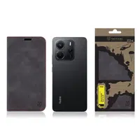 Flipové pouzdro Tactical Xproof pro Xiaomi Redmi Note 14 4G, černá