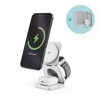 Bezdrátová nabíječka Epico UltraBase Qi2 3in1 Fold Mag+ stojánek EF55