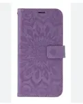 Flipové pouzdro MEZZO Book case pro Samsung Galaxy A56 5G, mandala purple
