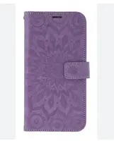 Flipové pouzdro MEZZO Book case pro Samsung Galaxy A56 5G, mandala purple
