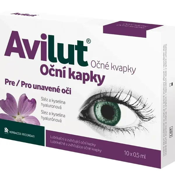 Avilut Oční kapky  10x0.5 ml