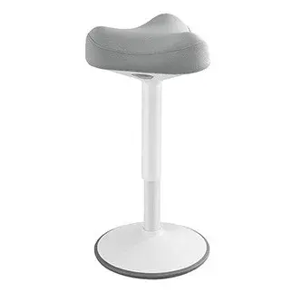 Powerton ERGO BALANC Kancelářská ergonomická stolička, šedá