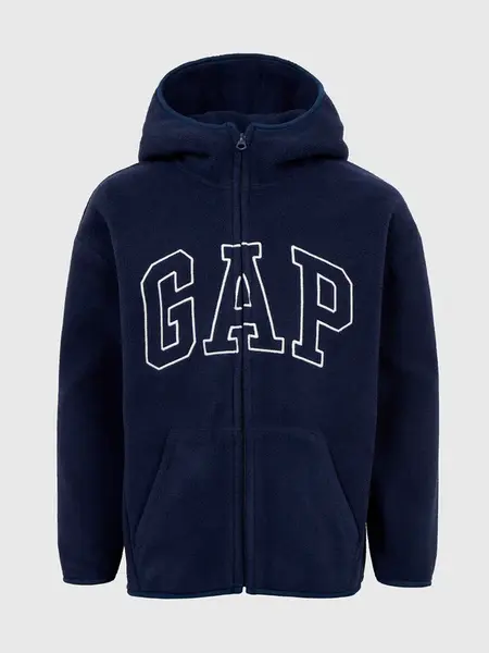 GAP Dětská kostkovaná mikina s logem - Kluci