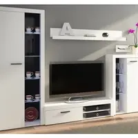 Obývací stěna Rumba, bílá