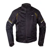 Letní moto bunda W-TEC Martix černo-žlutá S