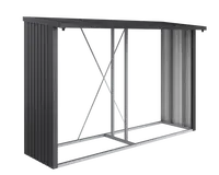 Biohort Dřevník Woodstock 300, tmavě šedá metalíza