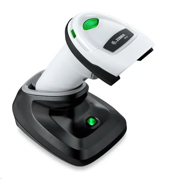 Zebra čtečka DS2278-SR USB KIT 2D white DS2278-SR6U2100PRW, USB (HID) kabel, (prezentační stojánek)