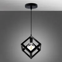 Svítidlo Kostka black LW1