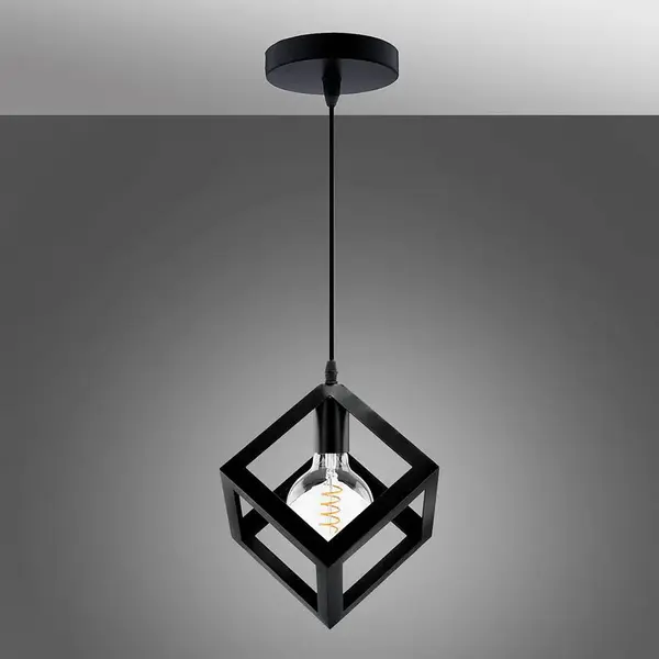 Svítidlo Kostka black LW1