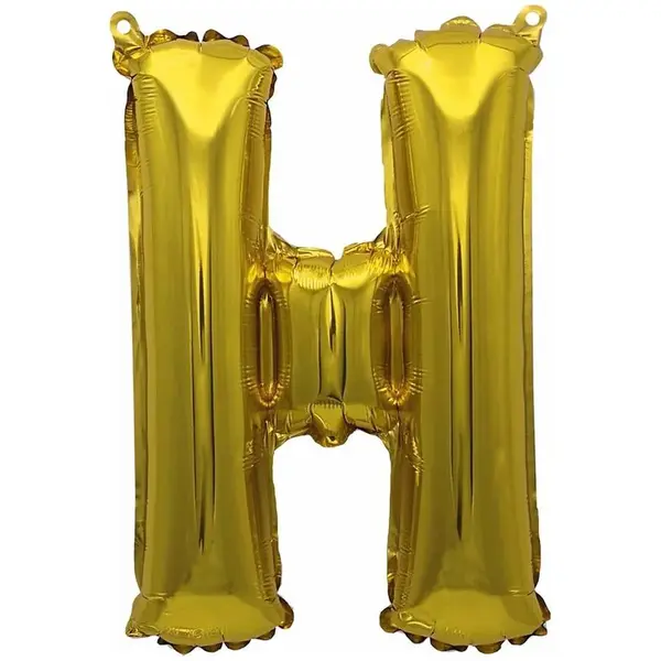 Balón písmeno „H” My Party 30cm 44448108
