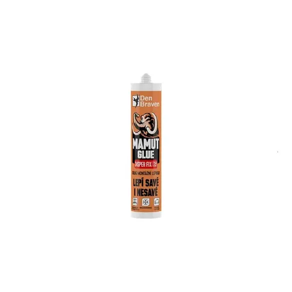 Den Braven montážní lepidlo MAMUT GLUE Disper Fix 280 ml bílá