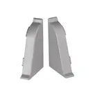 Koncovka pravá pro lištu k pracovní desce BL44 hliník 032