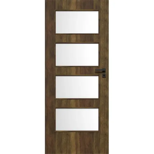 Interiérové dveře Eliza 4*4 60L Orech Colum 299