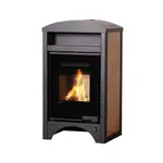 Kamna s výměníkem AQUAFLAM VARIO BARMA 11/5kW dlažba Ořech FLHSF34-002