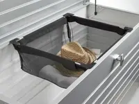 Biohort Závěsný koš ke skříni HighBoard a LoungeBox 200, stříbrná metalíza