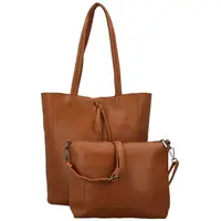 Dámský set kabelek hnědý - Paolo bags Marika