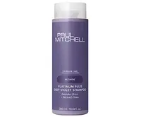 Intenzivní neutralizační šampon pro blond a melírované vlasy Paul Mitchell Blonde Platinum Plus Deep Violet Shampoo - 300 ml + dárek zdarma