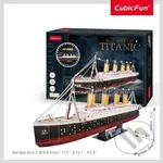 Puzzle 3D LED - Titanic - puzzle z kategorie 3D puzzle