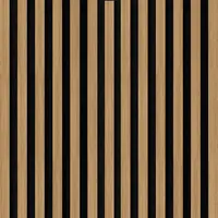 Dekorační lamela s filcem světlý dub 300x2650mm