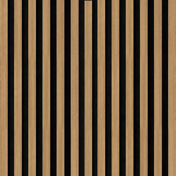 Dekorační lamela s filcem světlý dub 300x2650mm