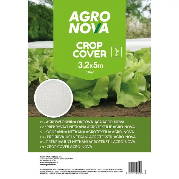 Netkaná textilie Agro-Nova bílá 3.2 x 5 N3732