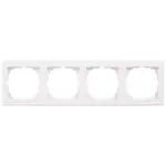 Rámček 4-násobný bily Imperia
