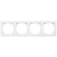 Rámček 4-násobný bily Imperia