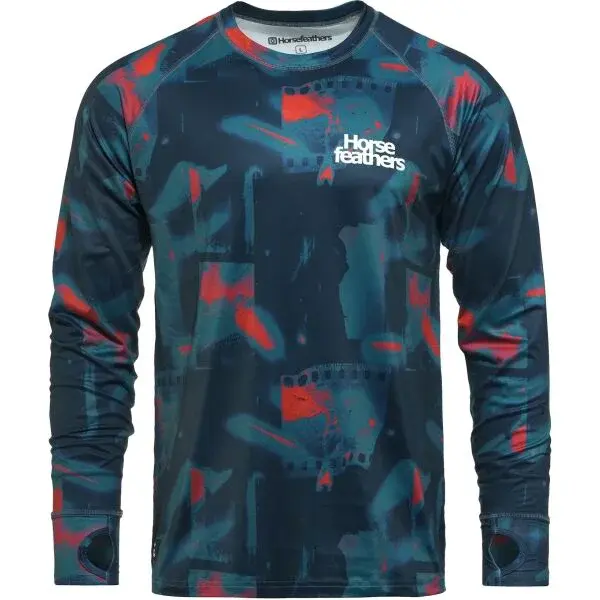 Horsefeathers RILEY Pánske termo tričko, tmavo modrá, veľkosť